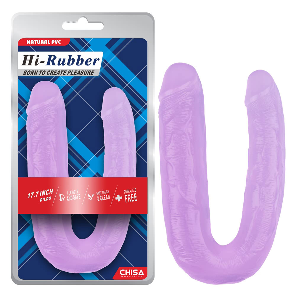 17,7 düym Dildo-Bənövşəyi