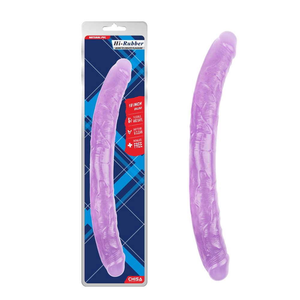 18 düymlük Dildo-Bənövşəyi