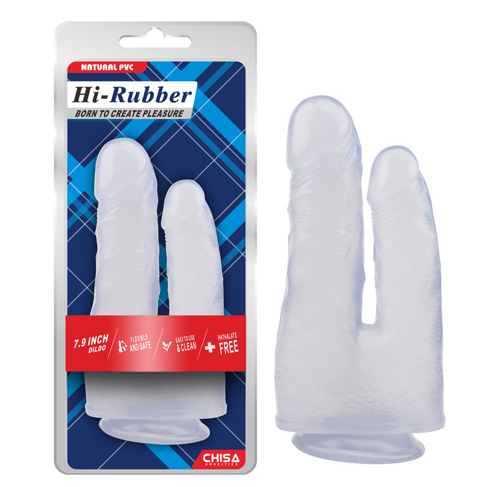 7.9 düymlük Dildo-Clear
