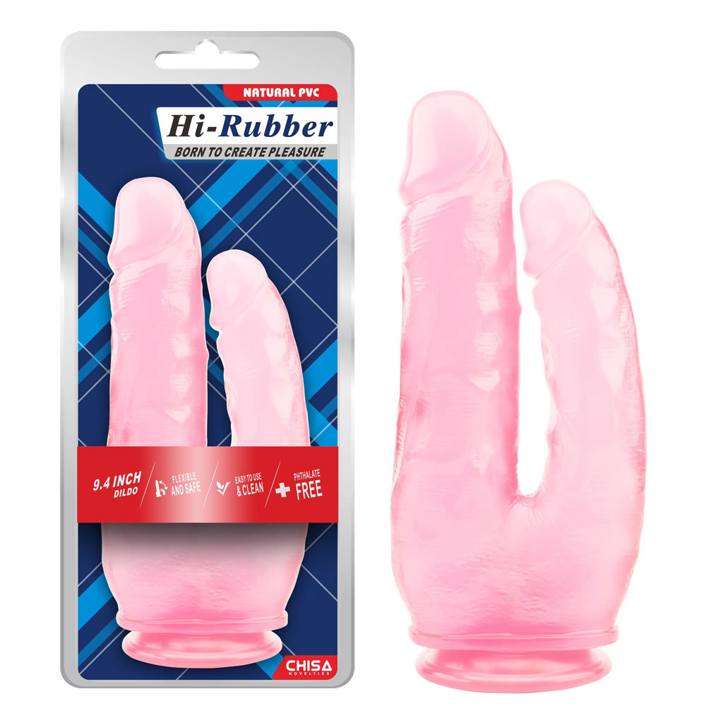 9.4 düym Dildo-Çəhrayı