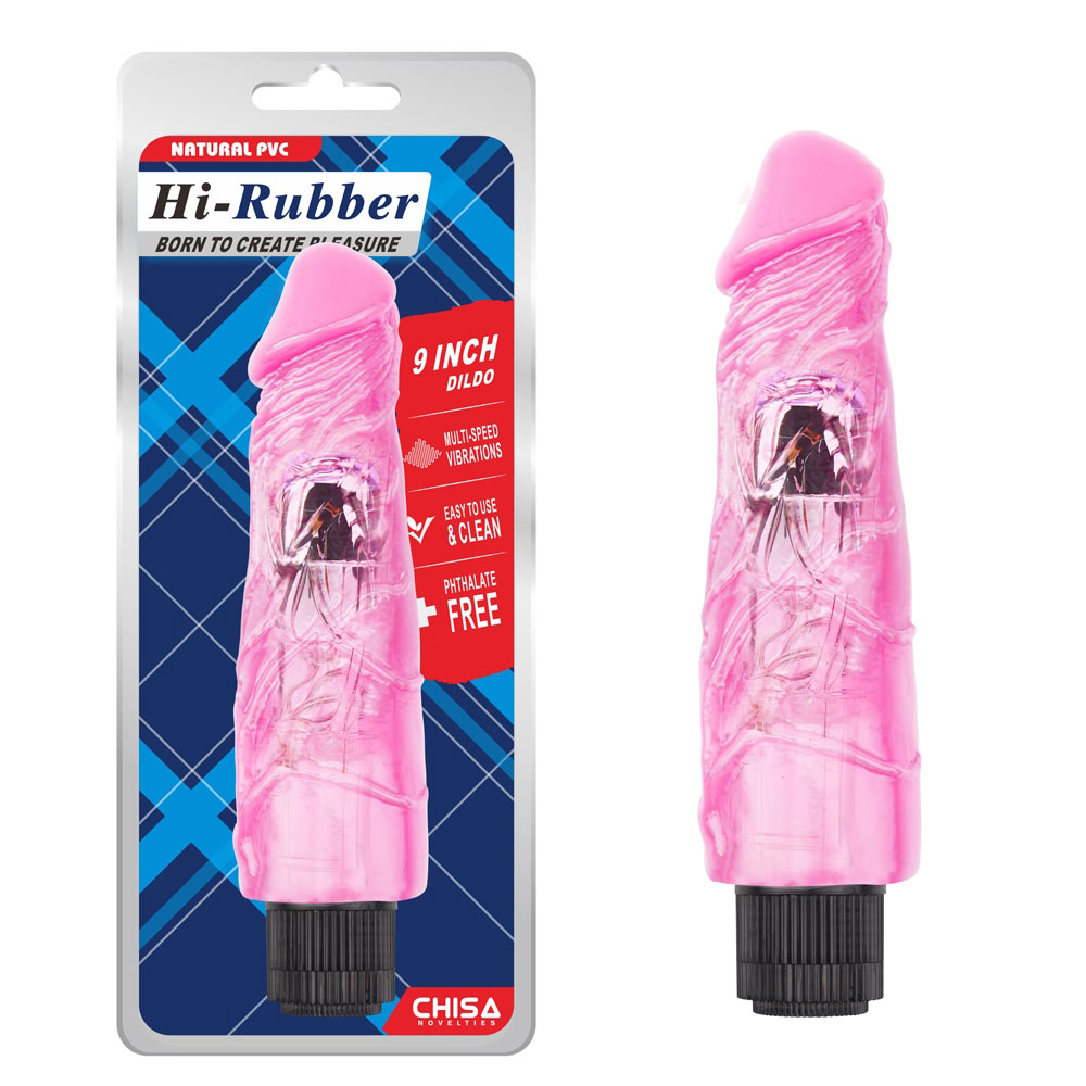 9 düymlük Dildo - Çəhrayı