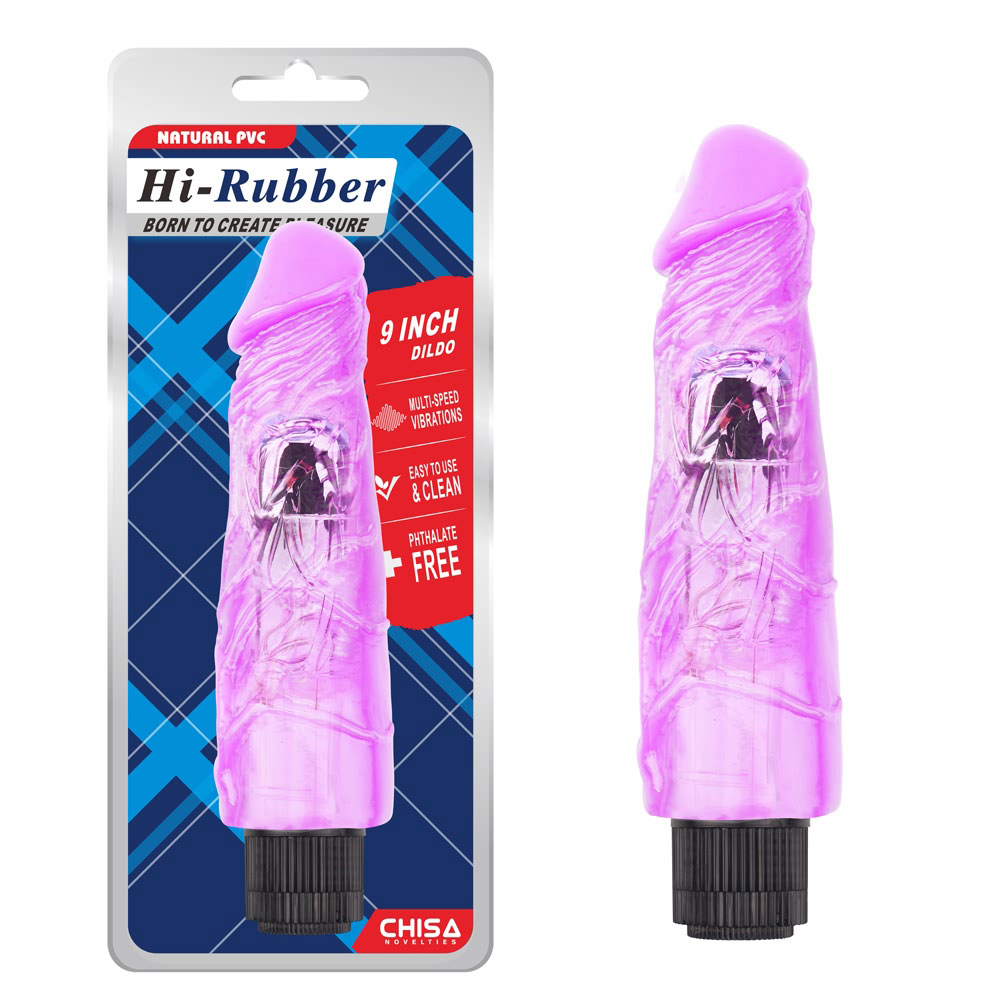 9 düymlük Dildo-Bənövşəyi